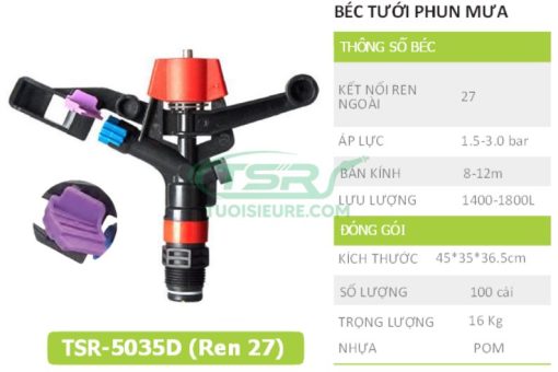 bec tuoi canh dap TSR-5035D