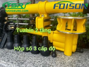 Hộp số 3 cấp và tuabin 2 tầng Foison 45 Pro New